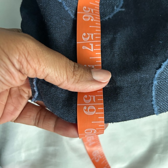 Anthropologie | Eva Franco textured polka dot jumpsuit - Picture 14 of 16